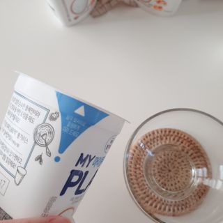 떠먹는불가리스 마이플레인 요거트 435g 6개입 — 5점을 준 리뷰어가 2021년 2월 올린 사용 사진