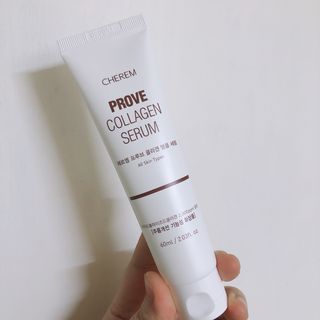 체르엠  프루브 콜라겐 앰플세럼 60ml 1병 — 5점을 준 리뷰어가 2022년 1월 올린 사용 사진