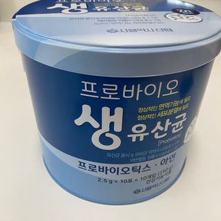 서울약사신협_프로바이오생유산균_2.5G x 100포 — 5점을 준 리뷰어가 2021년 5월 올린 사용 사진