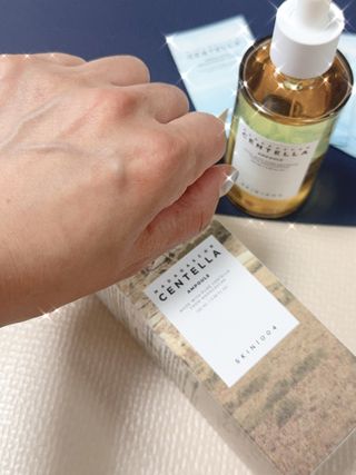 [스킨1004] 마다가스카르 센텔라 앰플 100ml — 4점을 준 리뷰어가 2024년 5월 올린 사용 사진