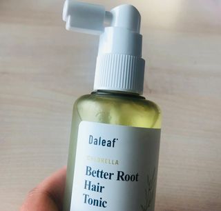 달리프 클로렐라 베러 루트 헤어토닉 100ml — 4점을 준 리뷰어가 2021년 4월 올린 사용 사진