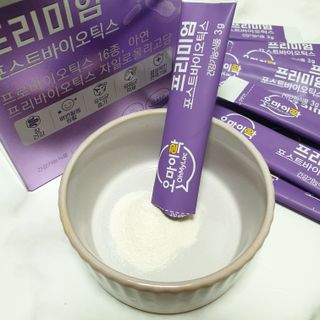 [유산균] 오마이락 프리미엄 포스트바이오틱스 30P — 5점을 준 리뷰어가 2022년 11월 올린 사용 사진