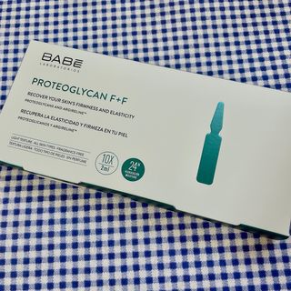 바베 BABE 바베 프로테오글리칸 F+F 앰플 솔루션 — 3점을 준 리뷰어가 2021년 1월 올린 사용 사진