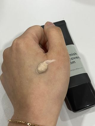 [후르디아] 민감피부 시카 진정 비비크림 — 4.5점을 준 리뷰어가 2023년 3월 올린 사용 사진