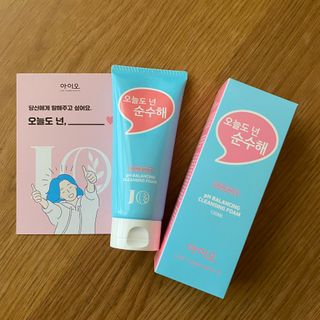 IO 아이오 오늘도 넌 순수해 - 약산성 클렌징폼 — 5점을 준 리뷰어가 2021년 2월 올린 사용 사진