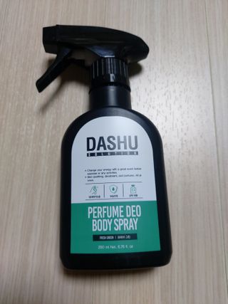 다슈코리아 다슈 솔루션 퍼퓸 데오 바디스프레이 프레쉬 그린 200ml — 5점을 준 리뷰어가 2021년 5월 올린 사용 사진