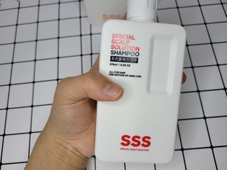 트리플에스 탈모 샴푸 275ml + 실크 트리트먼트 275ml — 5점을 준 리뷰어가 2021년 4월 올린 사용 사진