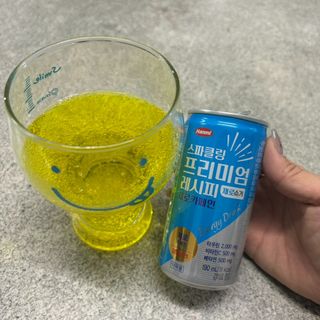 한미사이언스 [한미] 스파클링 프리미엄 레시피 (카페인, 제로카페인 2종)각5개총10개제공 — 5점을 준 리뷰어가 2025년 2월 올린 사용 사진