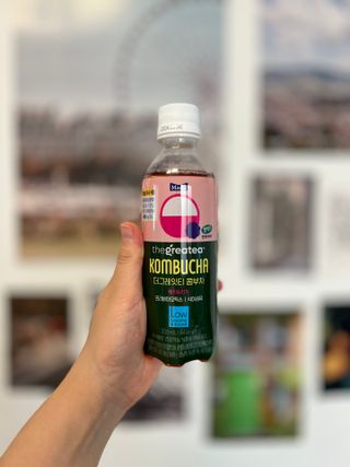 더그레잇티 콤부차 [매일유업] 더그레잇티 44kcal 콤부차 300ml *12개입 (오리지널 6개+베리리치 6개) — 5점을 준 리뷰어가 2023년 8월 올린 사용 사진
