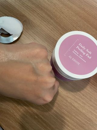 알덴테 데일리소프트필링패드 / 포어딥필링패드 택 1일 — 5점을 준 리뷰어가 2021년 7월 올린 사용 사진