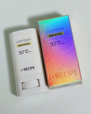 아이레시피 라이트터치 선스틱 15g (SPF50+, PA++++) — 4점을 준 리뷰어가 2023년 2월 올린 사용 사진