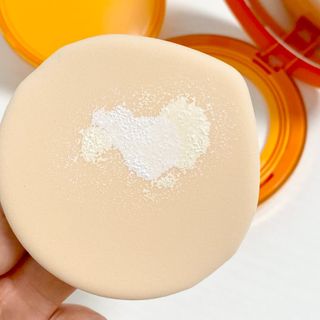 광동생활건강 MF[광동] 비타500✨주름개선·미백·SPF50+🌞퍼펙트쉴드 빅 선쿠션 본품 — 5점을 준 리뷰어가 2024년 5월 올린 사용 사진
