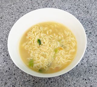 [풀무원] 자연은맛있다 정면, 백면, 홍면  세트 — 5점을 준 리뷰어가 2021년 4월 올린 사용 사진