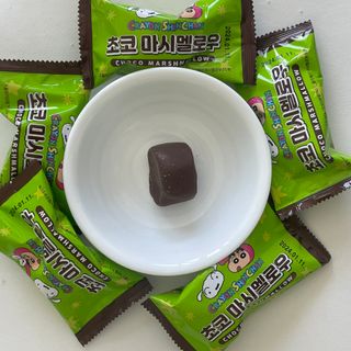 (주) 피치코리아 짱구 초코마시멜로우 X 10개입 — 5점을 준 리뷰어가 2023년 3월 올린 사용 사진