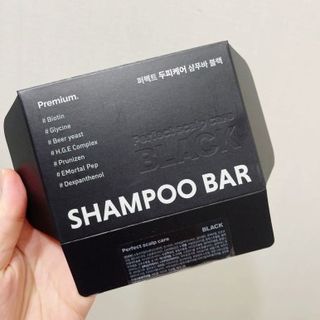 free [아토르] 9종 임상완료 아토르 다름 샴푸바_블랙  프리미엄 두피 케어 샴푸바 — 4.5점을 준 리뷰어가 2024년 5월 올린 사용 사진