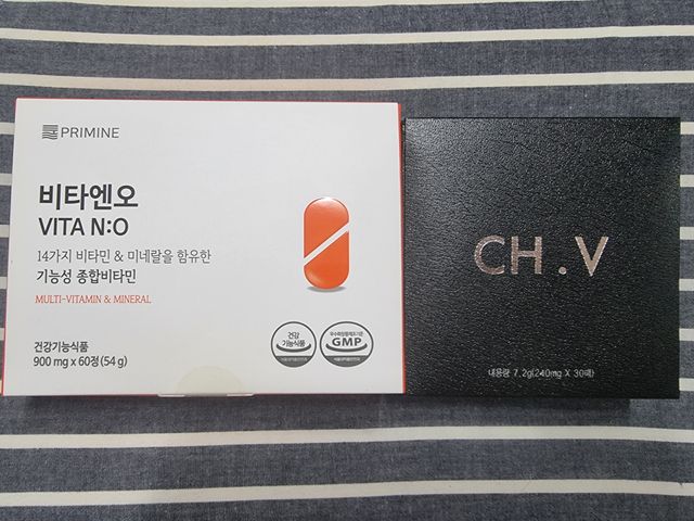 먹는건 초간편, 영양소와 흡수율까지 챙겨야 백점.예뻐지는 완벽레시피 비타앤오 30정/CH.V콜라겐필름 30매 리뷰 사진