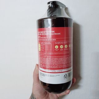 달리프 진저 베러 퍼퓸 탈모 완화 샴푸 1000ml 향 3종 — 5점을 준 리뷰어가 2021년 3월 올린 사용 사진