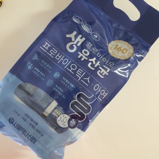 서울약사신협_프로바이오 생유산균 2.5g 160포 — 5점을 준 리뷰어가 2021년 7월 올린 사용 사진