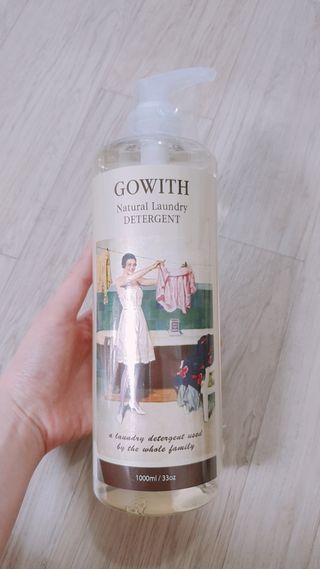 고위드올인원 세탁세제 1000ml — 5점을 준 리뷰어가 2021년 5월 올린 사용 사진