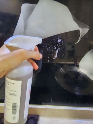 소담스퀘어 상암 장바이오텍(주)  배클 다목적 세정제 — 5점을 준 리뷰어가 2022년 12월 올린 사용 사진