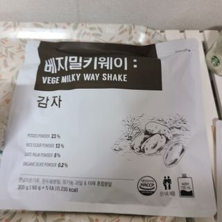 클린24시간 베지밀키웨이 감자 쉐이크 1세트 (5개) — 5점을 준 리뷰어가 2022년 9월 올린 사용 사진