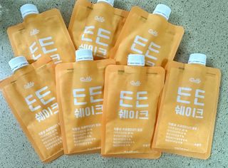 [덜다] 든든 식물성 단백질 쉐이크 40g X 7입 (곡물/딸기) — 4점을 준 리뷰어가 2023년 8월 올린 사용 사진
