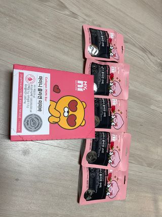 일동제약 마이니 마이니 늘씬날씬 콜라겐 세트 — 5점을 준 리뷰어가 2021년 2월 올린 사용 사진