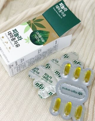 nfp 피놀라 대마종자유 — 5점을 준 리뷰어가 2021년 8월 올린 사용 사진