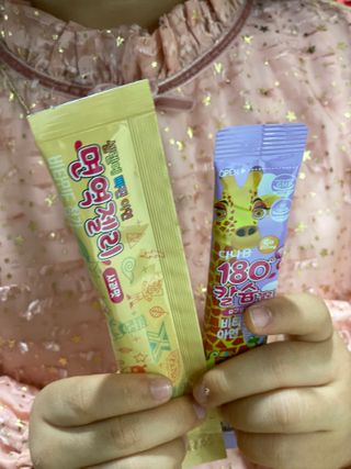 다나음 180도 칼슘젤리+아연면역젤리 — 4점을 준 리뷰어가 2021년 12월 올린 사용 사진
