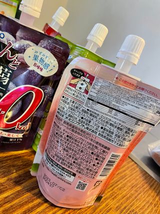 ORIHIRO 오리히로 곤약젤리 제로칼로리 130g 4종 4팩(맛별로 1팩씩) — 5점을 준 리뷰어가 2023년 3월 올린 사용 사진