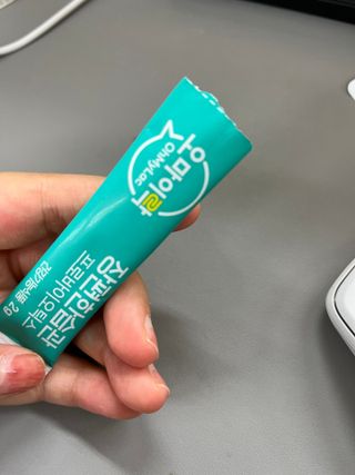 [유산균] 오마이락 장편한습관 프로바이오틱스 30P — 5점을 준 리뷰어가 2022년 11월 올린 사용 사진