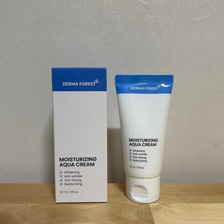 더마포레스트 모이스처라이징 아쿠아크림 / 수분크림 히알루론산 펩타이드 보습 미백 주름개선 — 4점을 준 리뷰어가 2021년 6월 올린 사용 사진