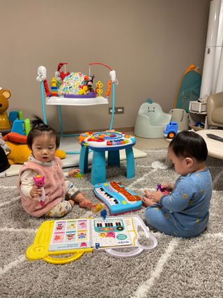mom e 맘이 내추럴 베이비 케어 크림+바디오일 — 5점을 준 리뷰어가 2021년 1월 올린 사용 사진