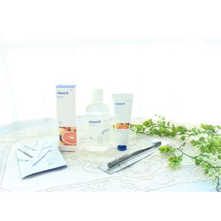 주식회사 클린디 [클린디]🌿민트향으로 상쾌하게, 단짝가글 + 맞춤 칫솔 + 치약 세트🦷 — 5점을 준 리뷰어가 2022년 1월 올린 사용 사진