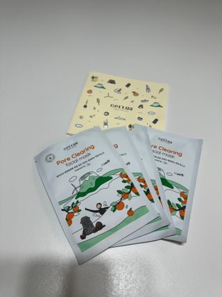 세뚜아(Cettua) 나우[세뚜아] 포레스트 수딩 마스크 Cettual Forest  Soothing Mask 4매 — 5점을 준 리뷰어가 2024년 1월 올린 사용 사진