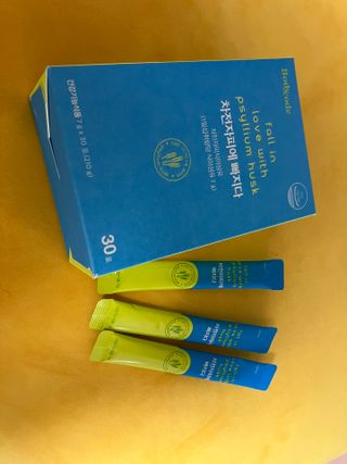 메디포스트 모비타 바디코드 식이섬유 차전자피에 빠지다 30포 — 5점을 준 리뷰어가 2022년 12월 올린 사용 사진