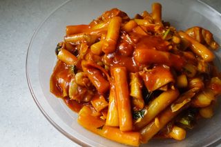한성기업 무볼레 닭떡볶이+해물떡볶이 2종 세트 — 5점을 준 리뷰어가 2021년 9월 올린 사용 사진