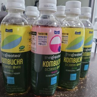 더그레잇티 콤부차 [매일유업] 더그레잇티 44kcal 콤부차 300ml *12개입 (오리지널 6개+베리리치 6개) — 5점을 준 리뷰어가 2023년 7월 올린 사용 사진