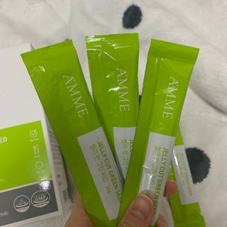 아므_이너뷰티 아므 젤리 컷 그린 씨드 10개입 — 4점을 준 리뷰어가 2021년 3월 올린 사용 사진