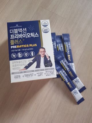 메이준뉴트리 더블액션 프리바이오틱스 플러스+ — 5점을 준 리뷰어가 2021년 3월 올린 사용 사진