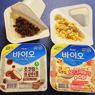 LIVE 매일바이오 토핑요거트 — 5점을 준 리뷰어가 2022년 4월 올린 사용 사진