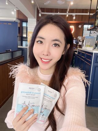 세뚜아(Cettua) [세뚜아] 모이스처 밸런싱 페이셜 마스크 Cettua Moisture Balancing Facial Mask 5매 — 5점을 준 리뷰어가 2024년 4월 올린 사용 사진