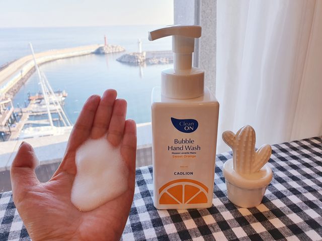 클린온 버블 핸드 워시 500ml 리뷰 사진