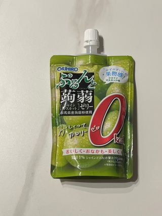 ORIHIRO 오리히로 곤약젤리 제로칼로리 130g 4종 4팩(맛별로 1팩씩) — 5점을 준 리뷰어가 2023년 1월 올린 사용 사진