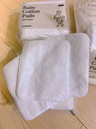 디어엘로디 프리미엄 유기농 베이비 솜티슈 40매 3 + 1 PACK — 4.5점을 준 리뷰어가 2021년 3월 올린 사용 사진