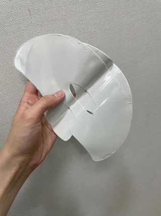 아이디플라코스메틱 페이스핏 플라스터 마스크 _ 리뉴얼 — 3점을 준 리뷰어가 2021년 1월 올린 사용 사진