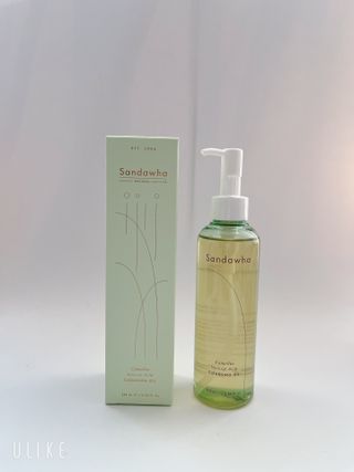 스킨큐어 산다화 순한 클렌징 동백 오일 200ml — 5점을 준 리뷰어가 2023년 2월 올린 사용 사진
