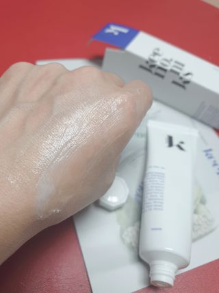 키노닉스 원더 레미디 튜브 보습크림 — 5점을 준 리뷰어가 2021년 8월 올린 사용 사진
