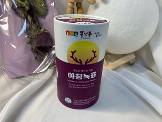 [몸엔용] 전국 이마트 런칭 신상, 아침을 깨우는 녹용 아침녹용 10g x 28포 — 5점을 준 리뷰어가 2021년 7월 올린 사용 사진