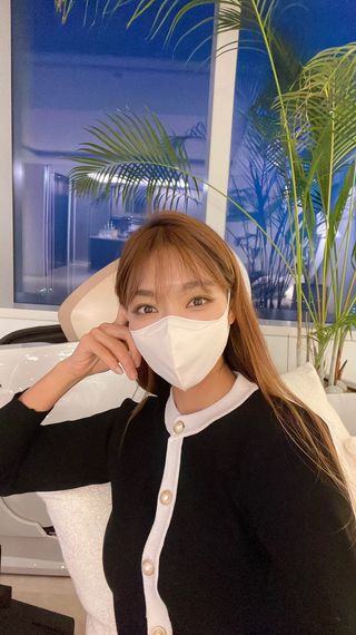 Ciior 씨오르 브이핏 마스크 — 5점을 준 리뷰어가 2022년 12월 올린 사용 사진